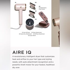 AIRE IQ Pink Hair Dryer